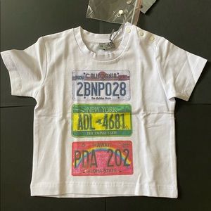 Boys graphic  tee shirt 9 months designer